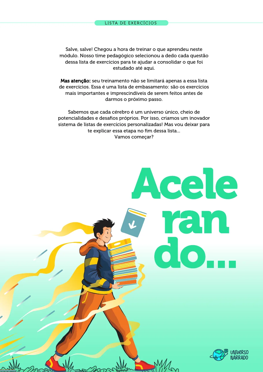 Página 2 da lista de Lições de Física, Colisões (LF-7A13-2)