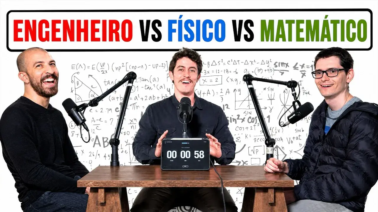Engenheiro vs Físico vs Matemático: quem é mais inteligente? — o vídeo mais visto do Universo Narrado