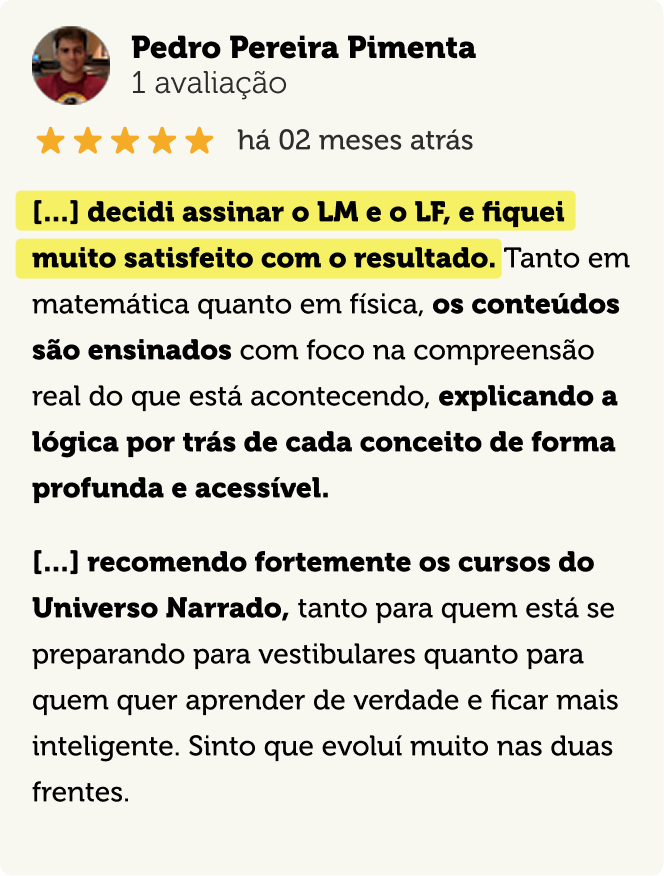 Avaliação no Google - print