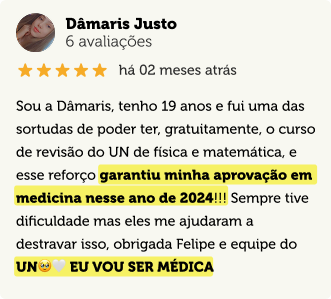 Avaliação no Google - print