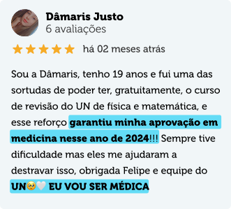 Avaliação no Google - print