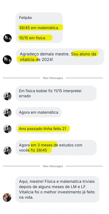 Depoimento de estudante do Universo Narrado